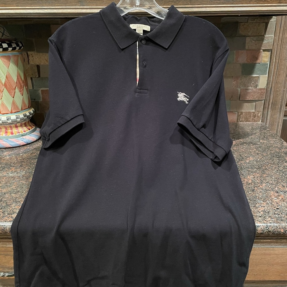 Burberry Brit black polo size L-